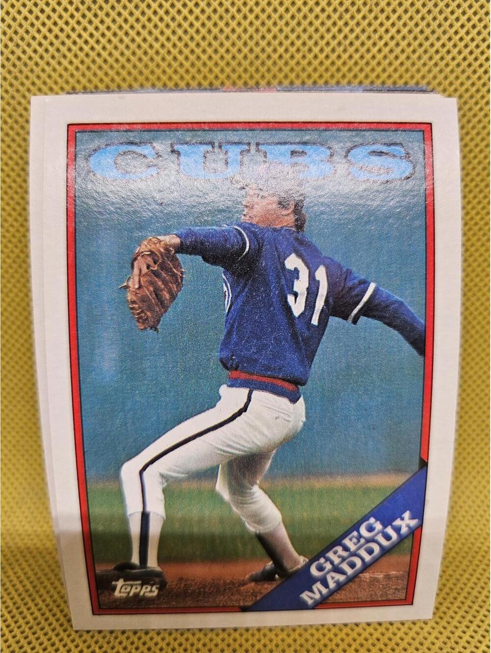 Greg Maddux - HOF - 1988 Topps #361 - Cubs - RAW Mint - Picture 1 of 2